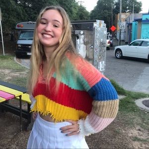 Wildfox cropped sweater